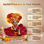 Laddu Gopal Silk Poshak – Premium Design-2 (5