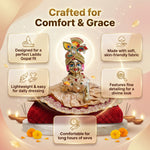 Laddu Gopal Silk Poshak – Premium Design-3 (5