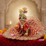 Laddu Gopal Silk Poshak – Premium Design-4 (5