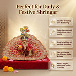 Laddu Gopal Silk Poshak – Premium Design-4 (5
