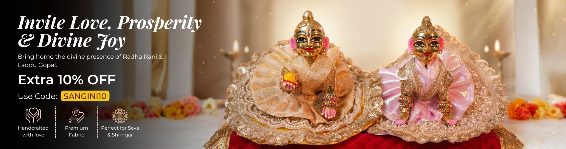 Radha Rani & Laddu Gopal Poshak