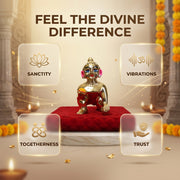 Laddu Gopal Idol Brass Premium - 7 Inch