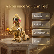 Laddu Gopal Idol Brass Premium - 7 Inch