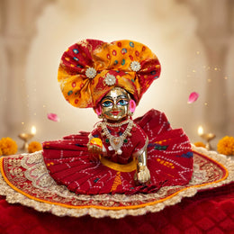 Laddu Gopal Silk Poshak – Premium Design-2 (5
