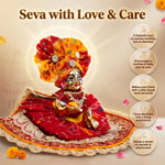 Laddu Gopal Silk Poshak – Premium Design-2 (5