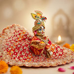 Laddu Gopal Silk Poshak – Premium Design-4 (5
