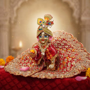 Laddu Gopal Silk Poshak – Premium Design-4 (5