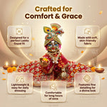 Laddu Gopal Silk Poshak – Premium Design-4 (5