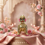 Radha Rani Idol Brass Premium - 5 inch
