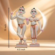 Yugal Jodi Marble Finish Idol Premium 15 Inches