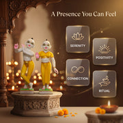 Yugal Jodi Marble Finish Idol 18 Inches