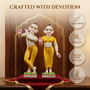 Yugal Jodi Marble Finish Idol 18 Inches