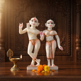 Yugal Jodi Marble Finish Idol 15 Inches