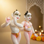 Yugal Jodi Marble Finish Idol 15 Inches