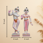 Yugal Jodi Marble Finish Idol 15 Inches