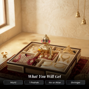 HomeKit — Complete Laddu Gopal Pooja Kit With Brass Premium Idol