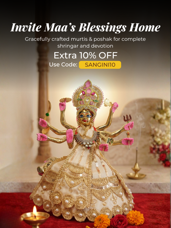 Premium Silk Poshak Sets for Mata Rani