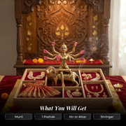 HomeKit — Mata Rani Pooja Kit With Brass Premium Idol